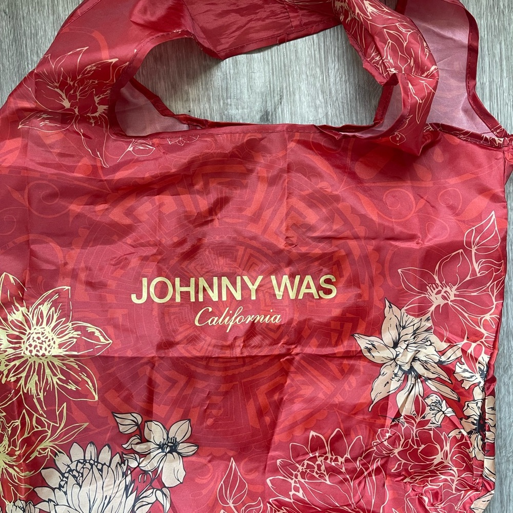 Johnny was nylon shopper tote bag
